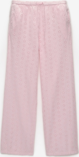 Pull&Bear Pantalon en rose clair, Vue avec produit