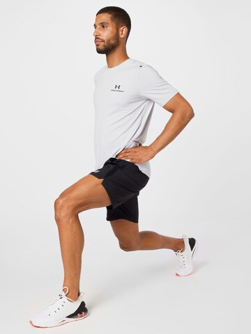 UNDER ARMOUR Funksjonsskjorte 'Rush Energy' i grå