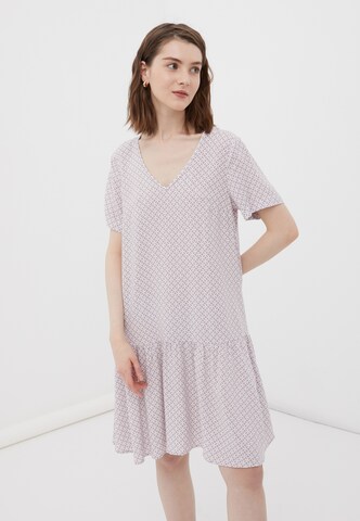 Finn Flare Sommerkleid 'Print' in Lila: Vorderseite