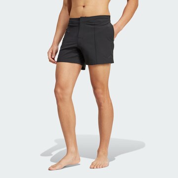 Shorts de bain 'Iconisea' ADIDAS SPORTSWEAR en noir : devant