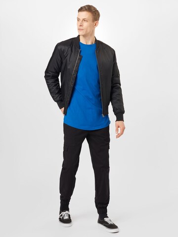 Urban Classics Shirt in Blauw