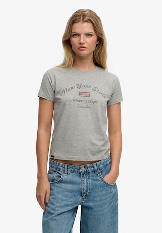pelēks Superdry & Co T-Krekls 'ATH ESS': no priekšpuses