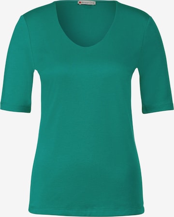 STREET ONE Shirt 'Palmira' in Groen: voorkant