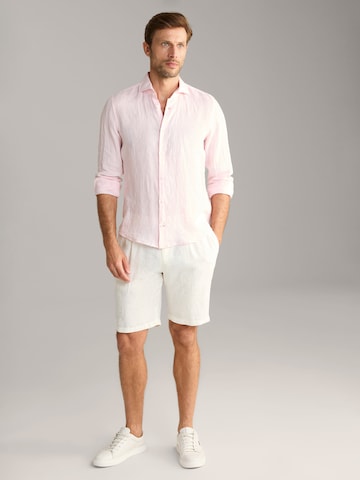 JOOP! Slim fit Button Up Shirt 'Pai' in Pink
