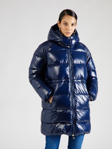 Manteau d’hiver 'Fusion' PYRENEX en bleu : devant