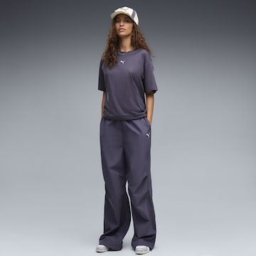 PUMA Loose fit Workout Pants 'Wardrobe Essentials' in Grey: front