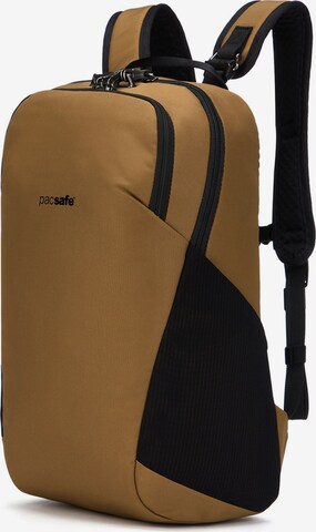 Pacsafe Rucksack 'Vibe' in Braun