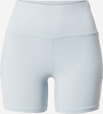 UNDER ARMOURSkinny Sportske hlače 'Meridian Middy' - ljubičasta boja: prednji dio