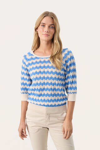 Pull-over 'Rosine' Part Two en blanc