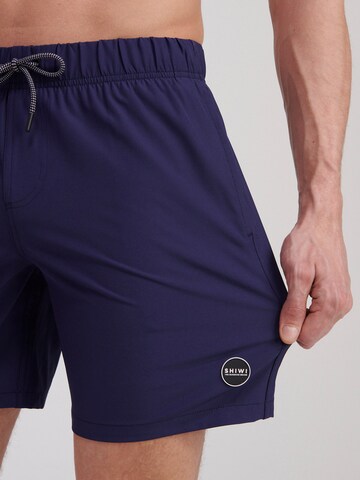 Shiwi Kratke kopalne hlače 'Mike' | modra barva