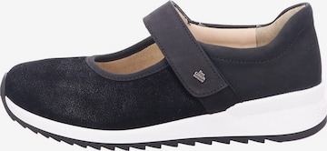 Finn Comfort Ballet Flats with Strap in Black