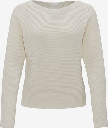 OPUS Pullover 'Perlufa' i hvid: forside