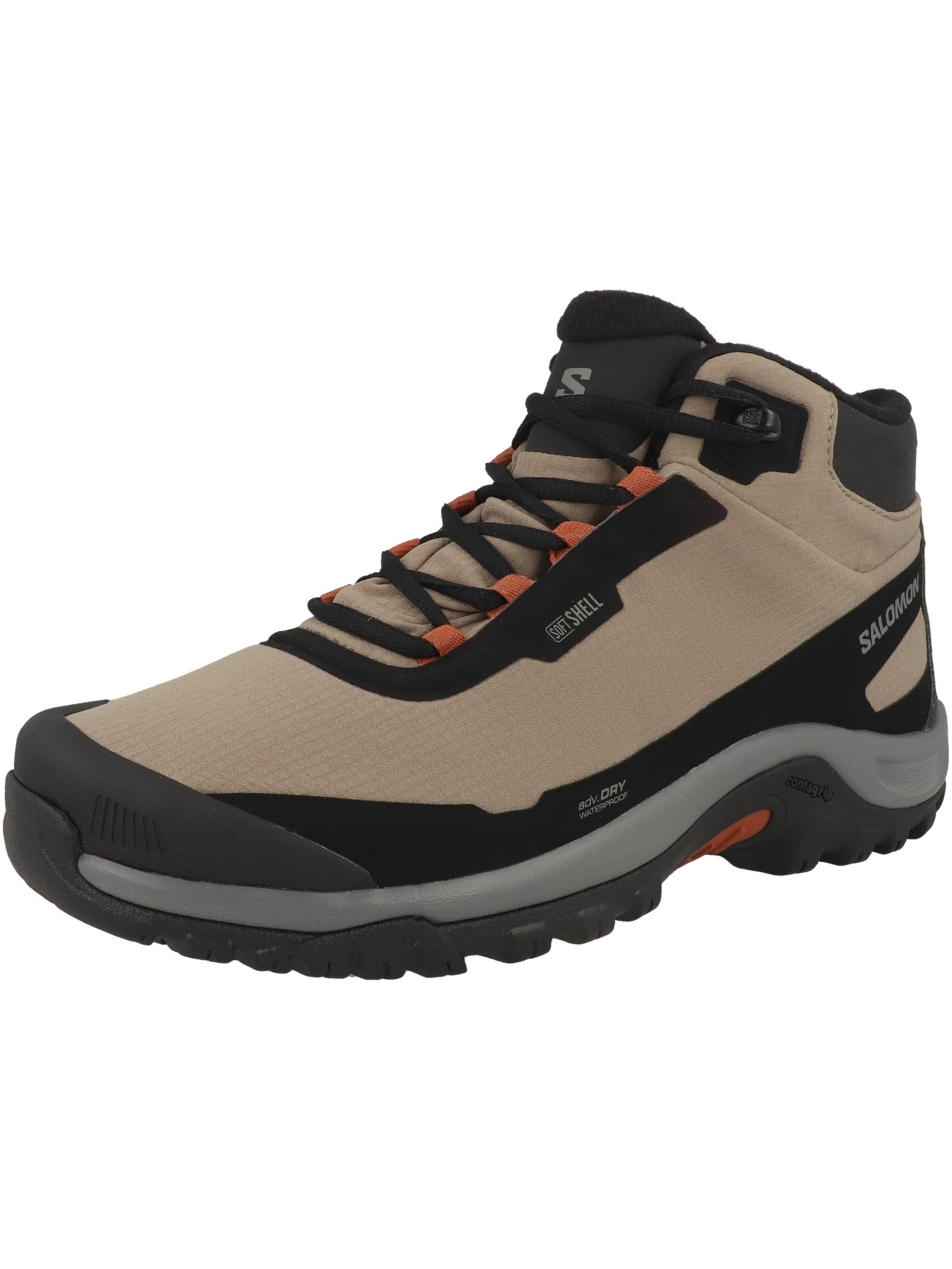 SALOMON Boots 'Shelter' in Braun: Vorderseite