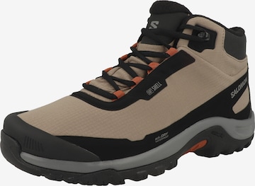 SALOMON Boots 'Shelter' in Braun: Vorderseite