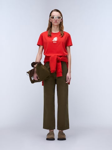 raudona NAPAPIJRI Marškinėliai 'S-ANTIMONY SS W'