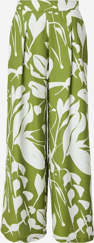 Pantalon à pince Sublevel en vert : devant