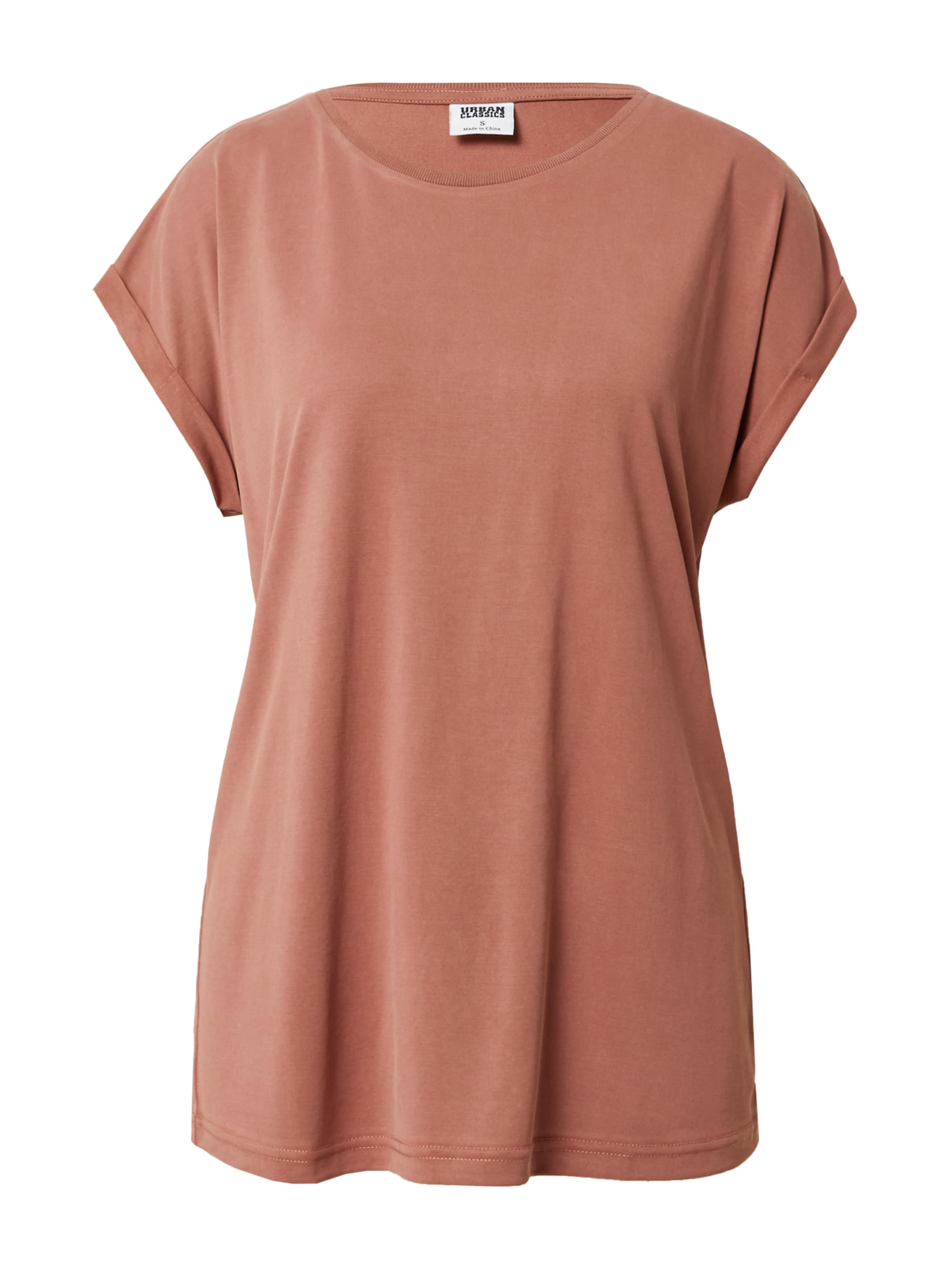 Urban Classics Tričko - Hnedá: predná strana