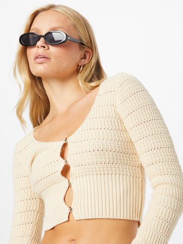 BDG Urban Outfitters Strickjacke in Beige