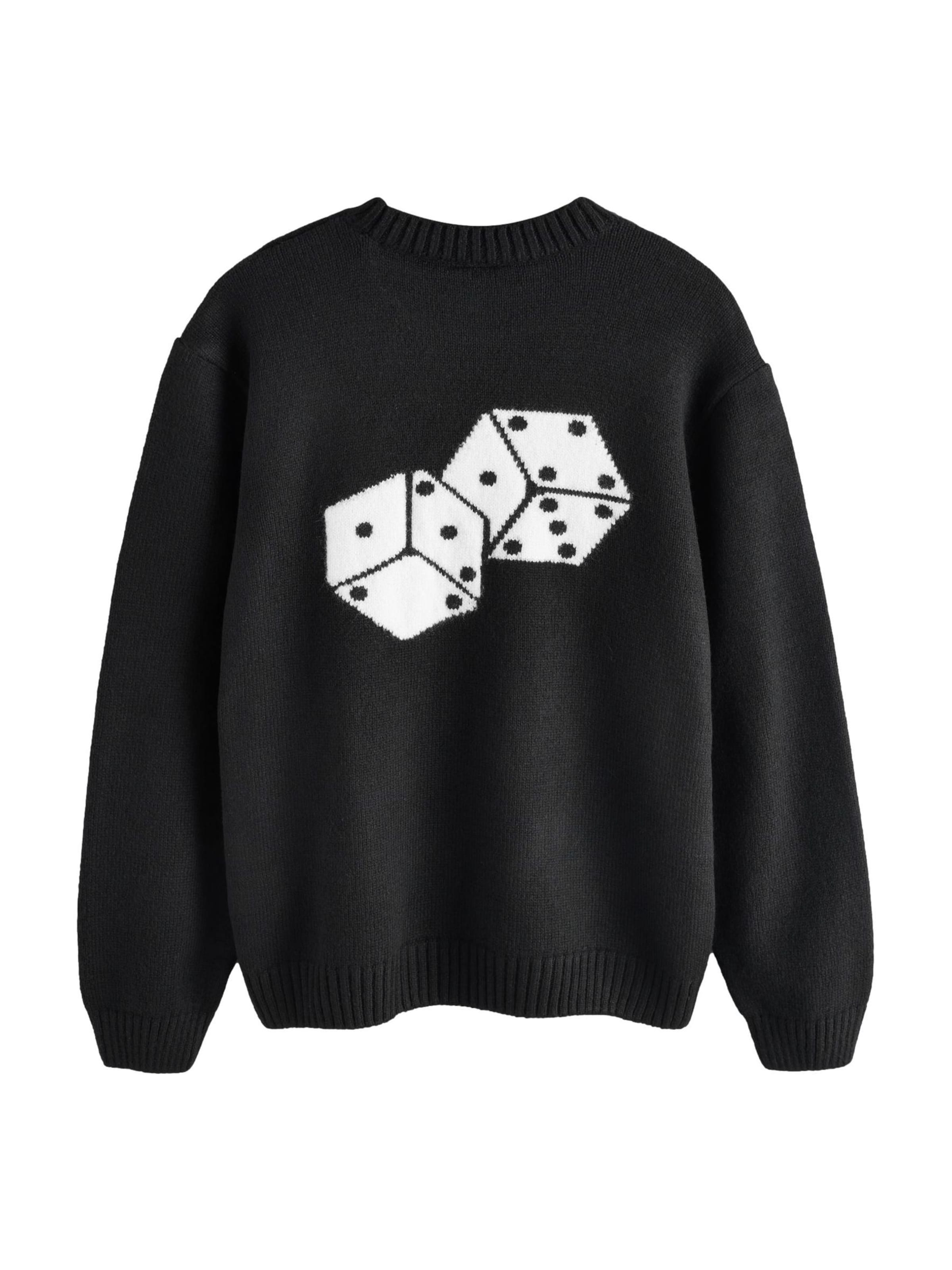 Next Trui 'Edit' in Zwart: voorkant