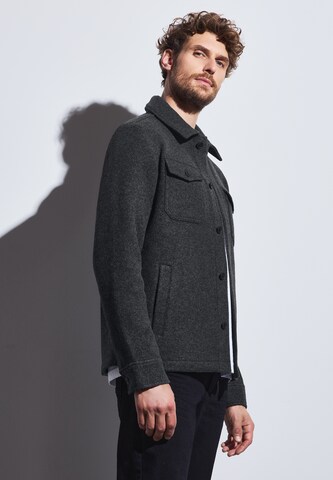Street One MEN Between-Season Jacket in Grey: front