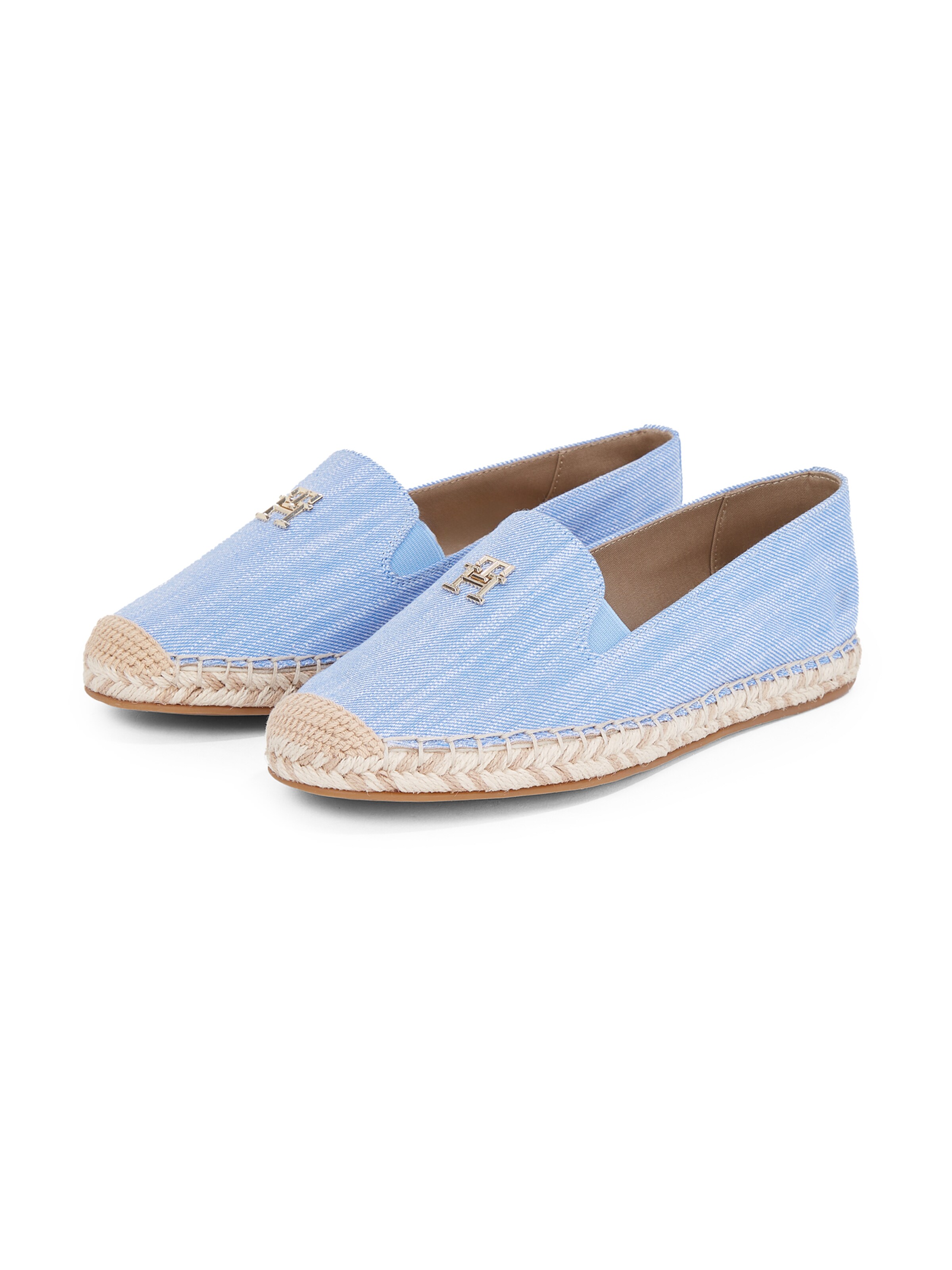 TOMMY HILFIGER Espadrilky - Modrá