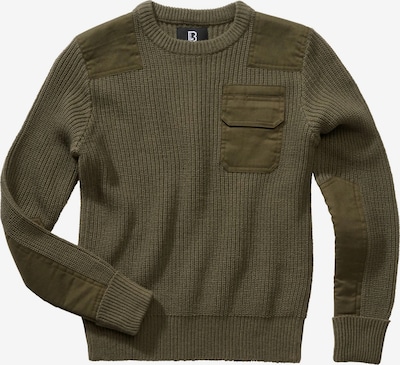 Brandit Pullover in 122-128 in oliv, Produktansicht