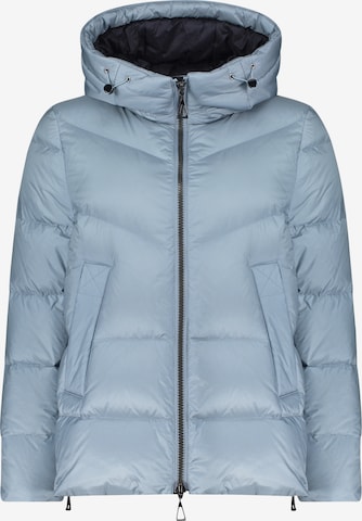 Amber & June Winter Jacket in Blue: front