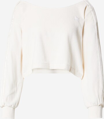 ADIDAS ORIGINALS Sweatshirt in Beige: voorkant