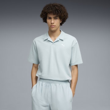 PUMA Shirt 'Essentials' in Blauw: voorkant