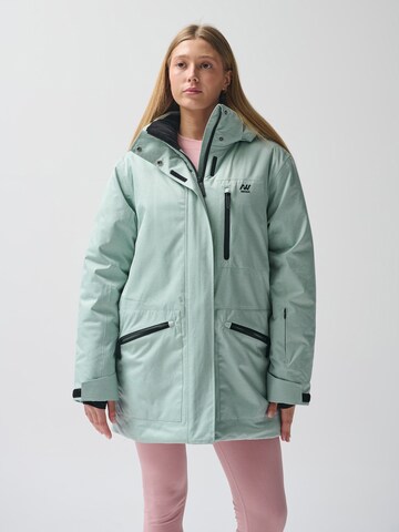 NoWear Urheilutakki värissä vihreä: etupuoli