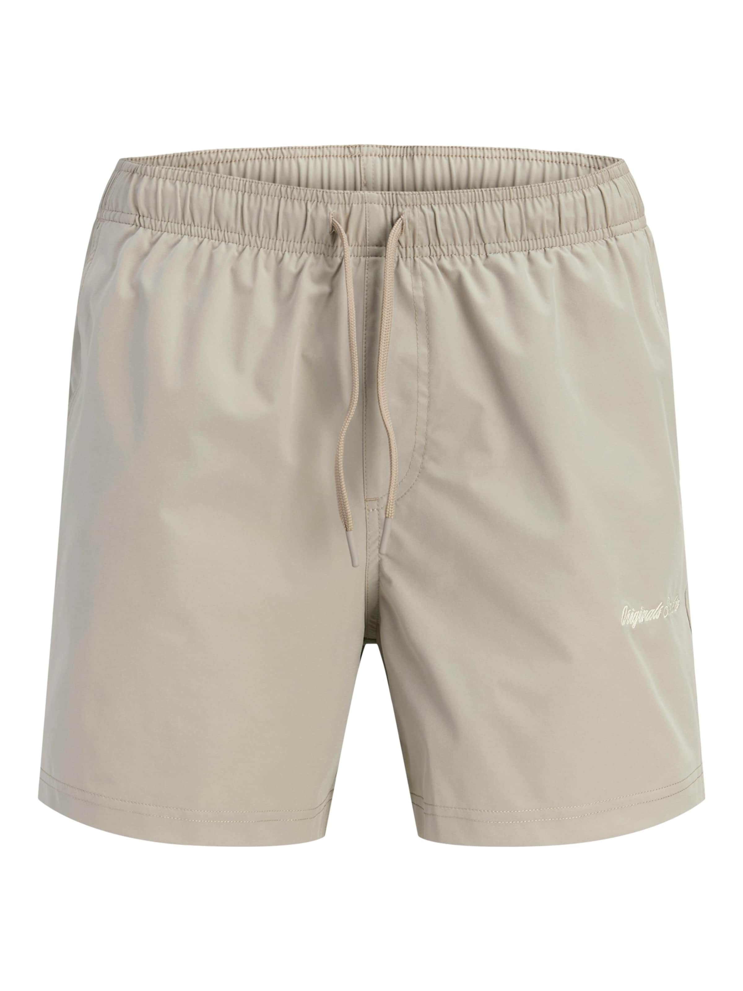 JACK & JONES Шорти за плуване 'JPSTMaui' в зелено: отпред