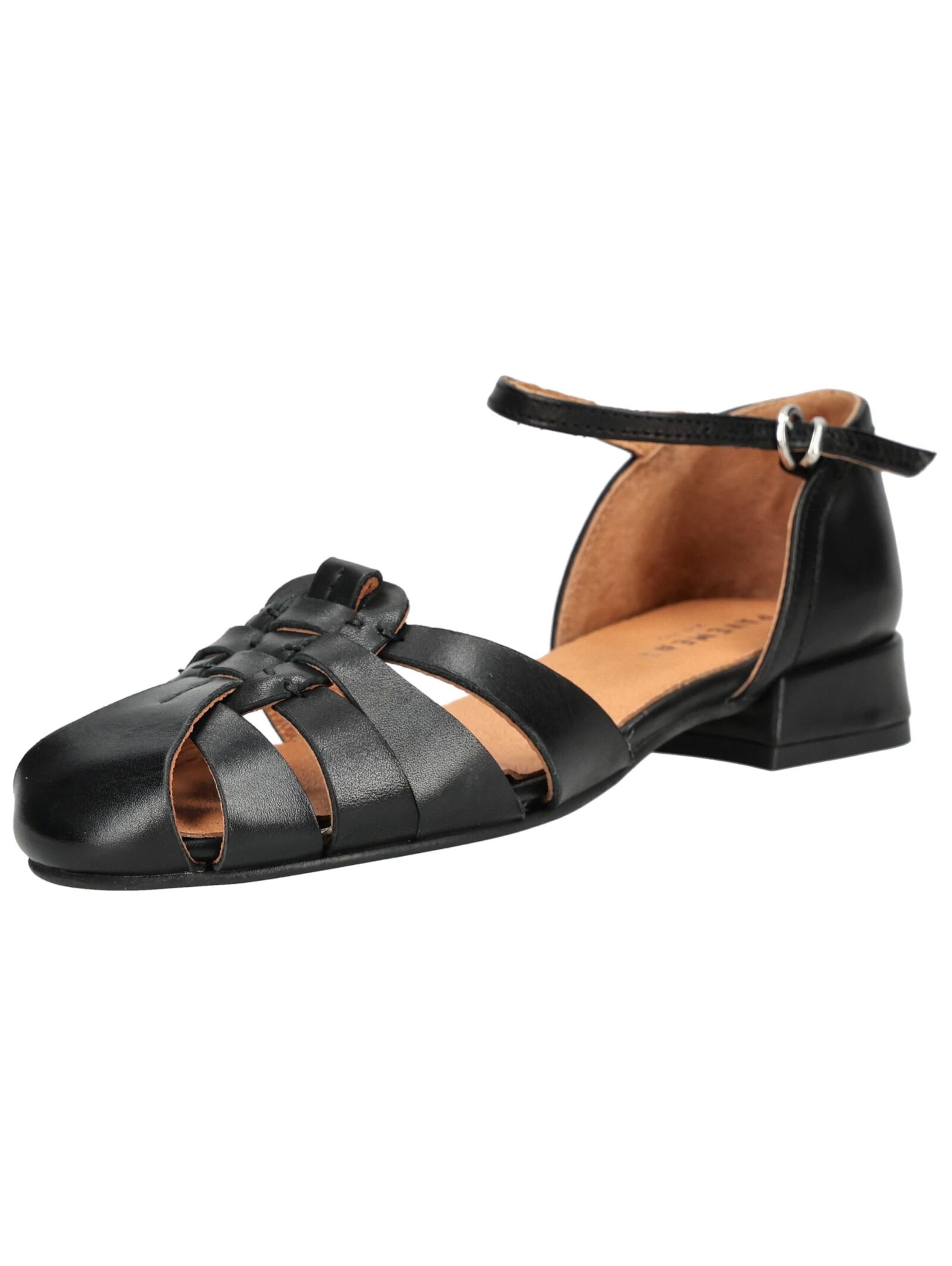 Sandalo 'Henna' di PAVEMENT in nero: frontale