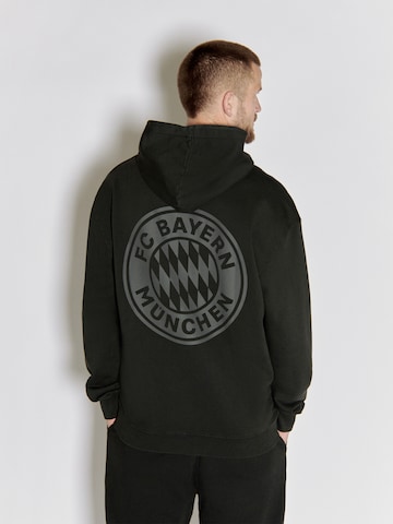 FCBM Sweatshirt 'Enes' in Black: front