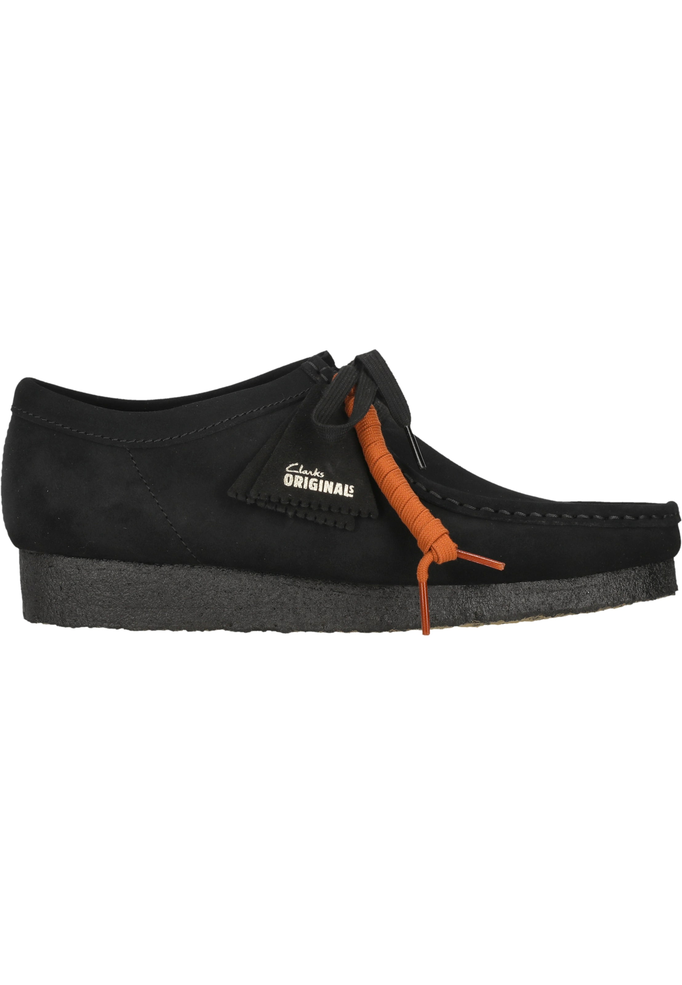 CLARKS Moccasin 'Wallabee' in Black