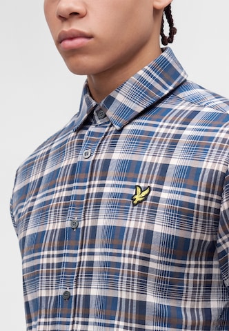 Lyle & Scott Regular fit Ing - kék