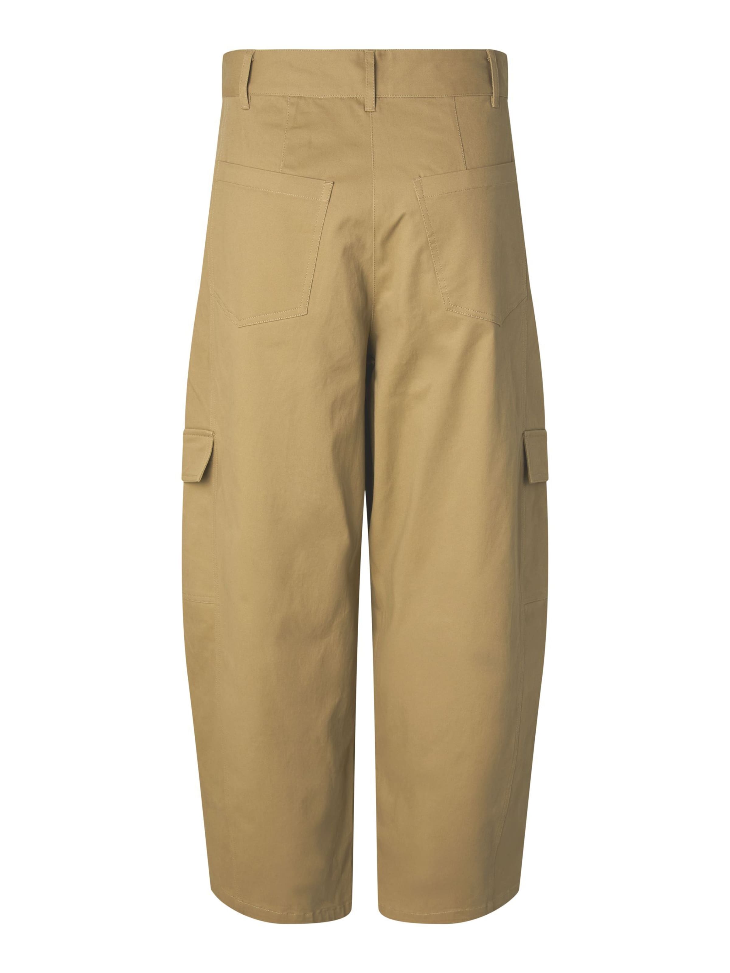 YAS Regular Cargobroek in Beige
