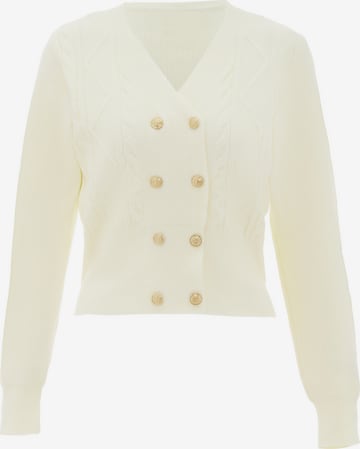 NAEMI - Cárdigan en blanco: frente