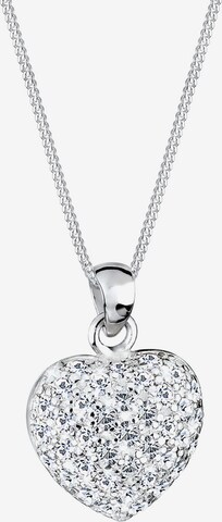 ELLI Necklace 'Herz' in Silver: front