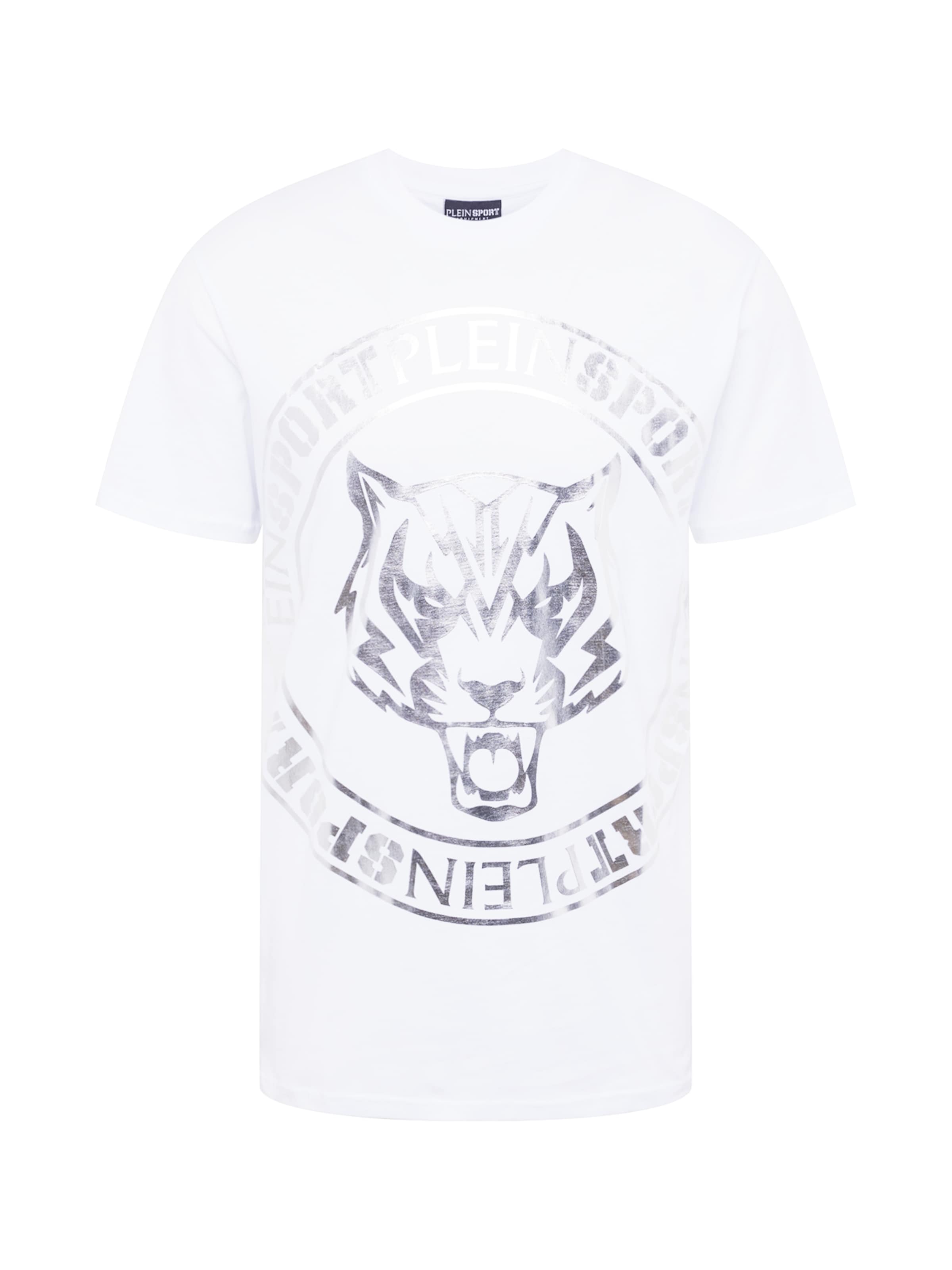 Plein Sport - Camisa em branco: frente