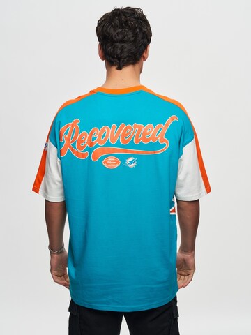 Recovered T-Shirt 'NFL Dolphins Miami' in Blau