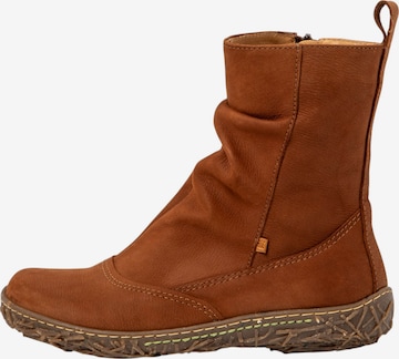 EL NATURALISTA Stiefelette 'Nido Ella' in Braun: Vorderseite