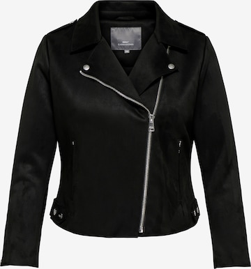 ONLY Carmakoma Jacke in Schwarz: Vorderseite