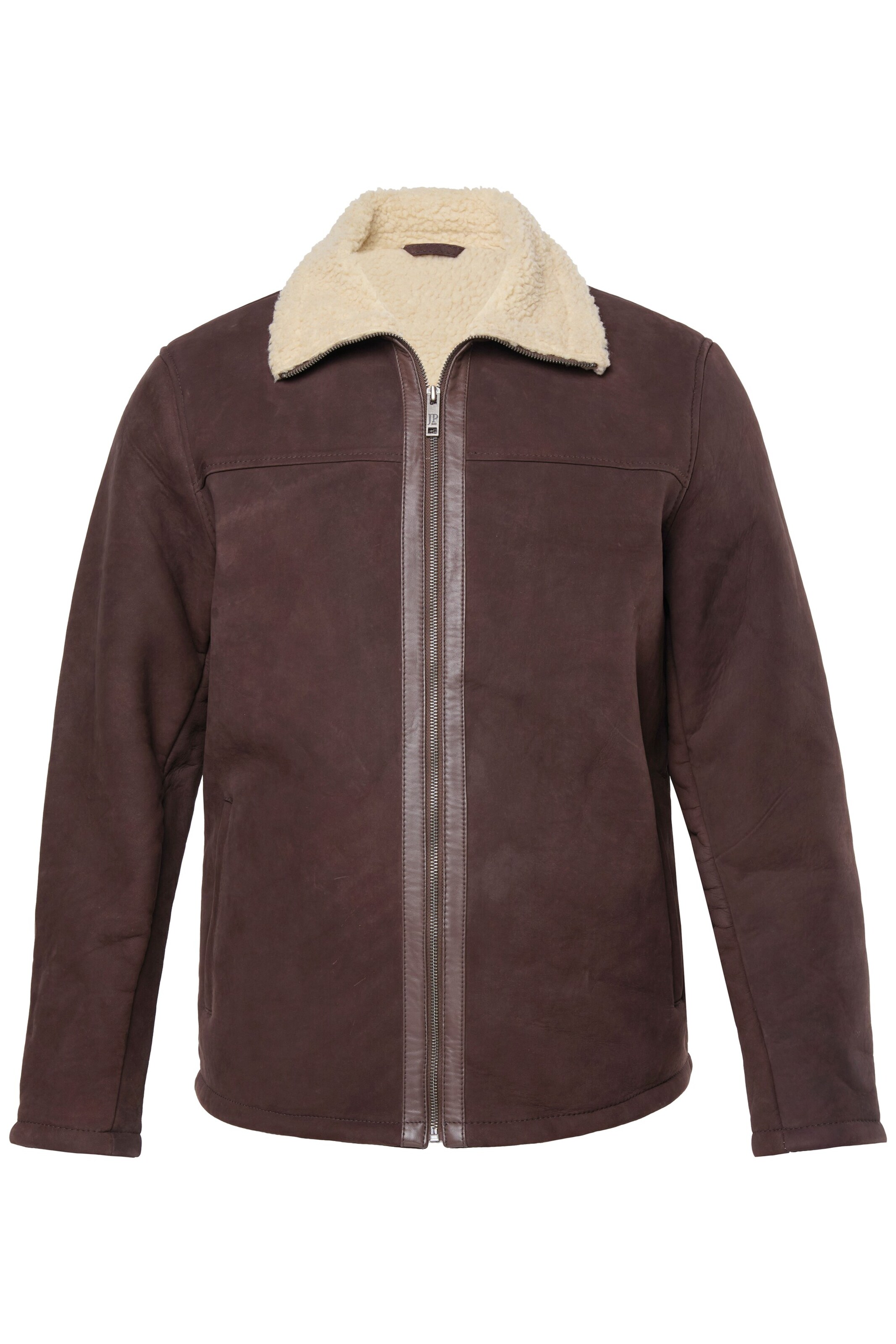 JP1880 Tussenjas in Bruin: voorkant