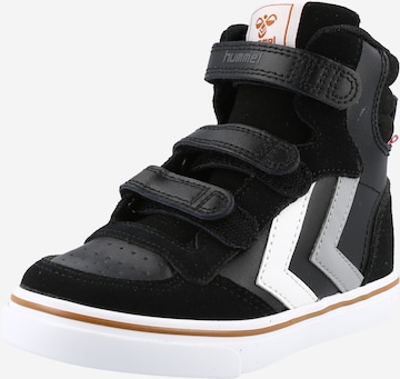 Sneaker 'Stadil Pro' de la Hummel pe negru: față