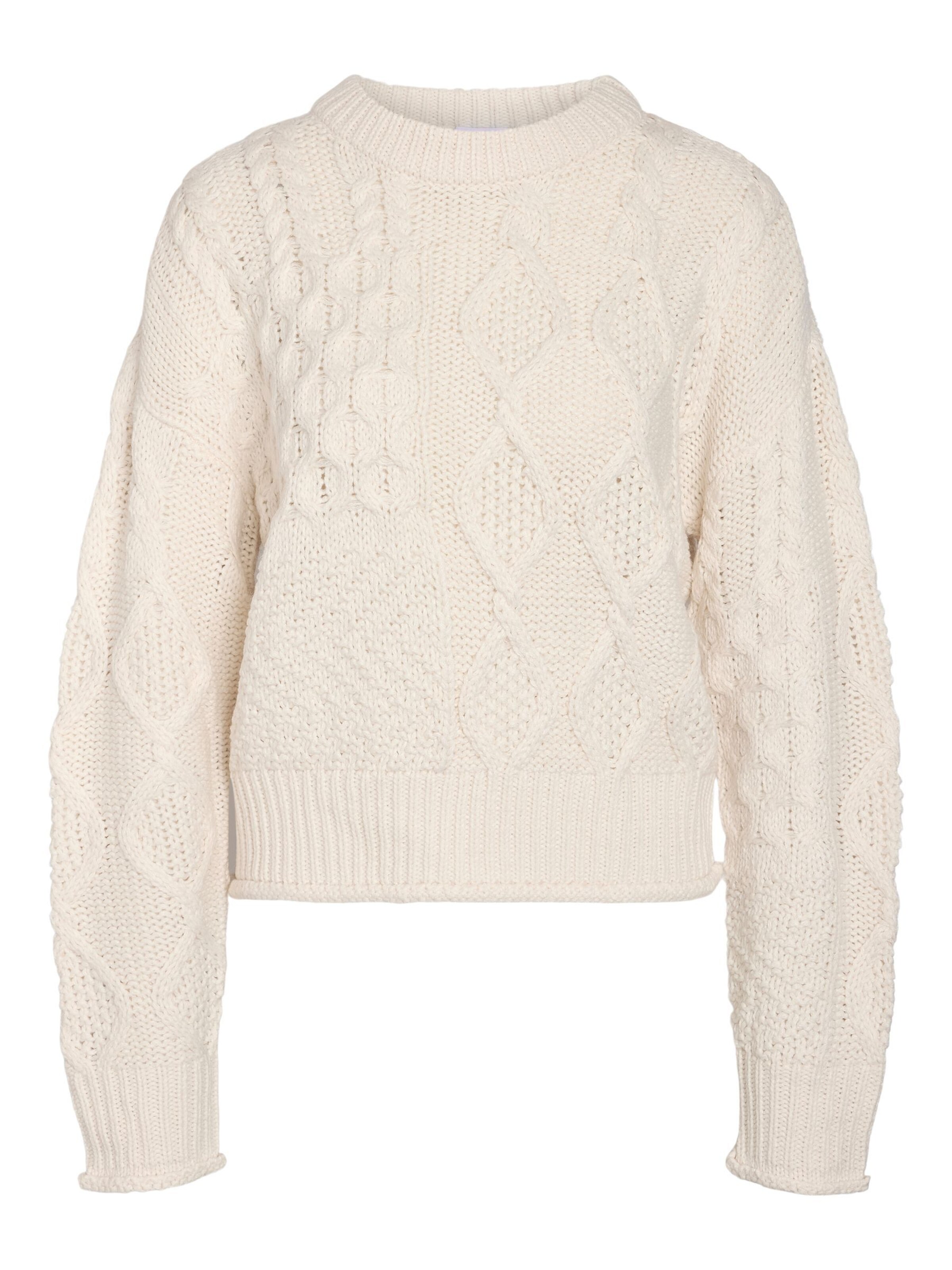 Noisy may Pullover 'NMEstha' in Beige: Vorderseite