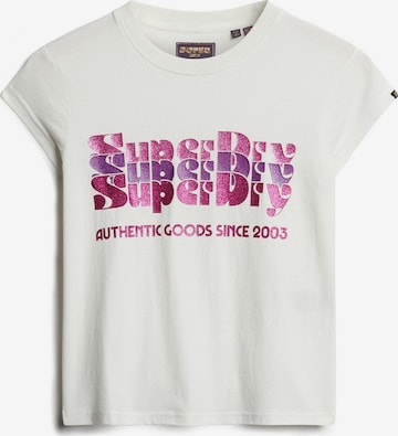 Superdry Футболка в Бежевый: спереди
