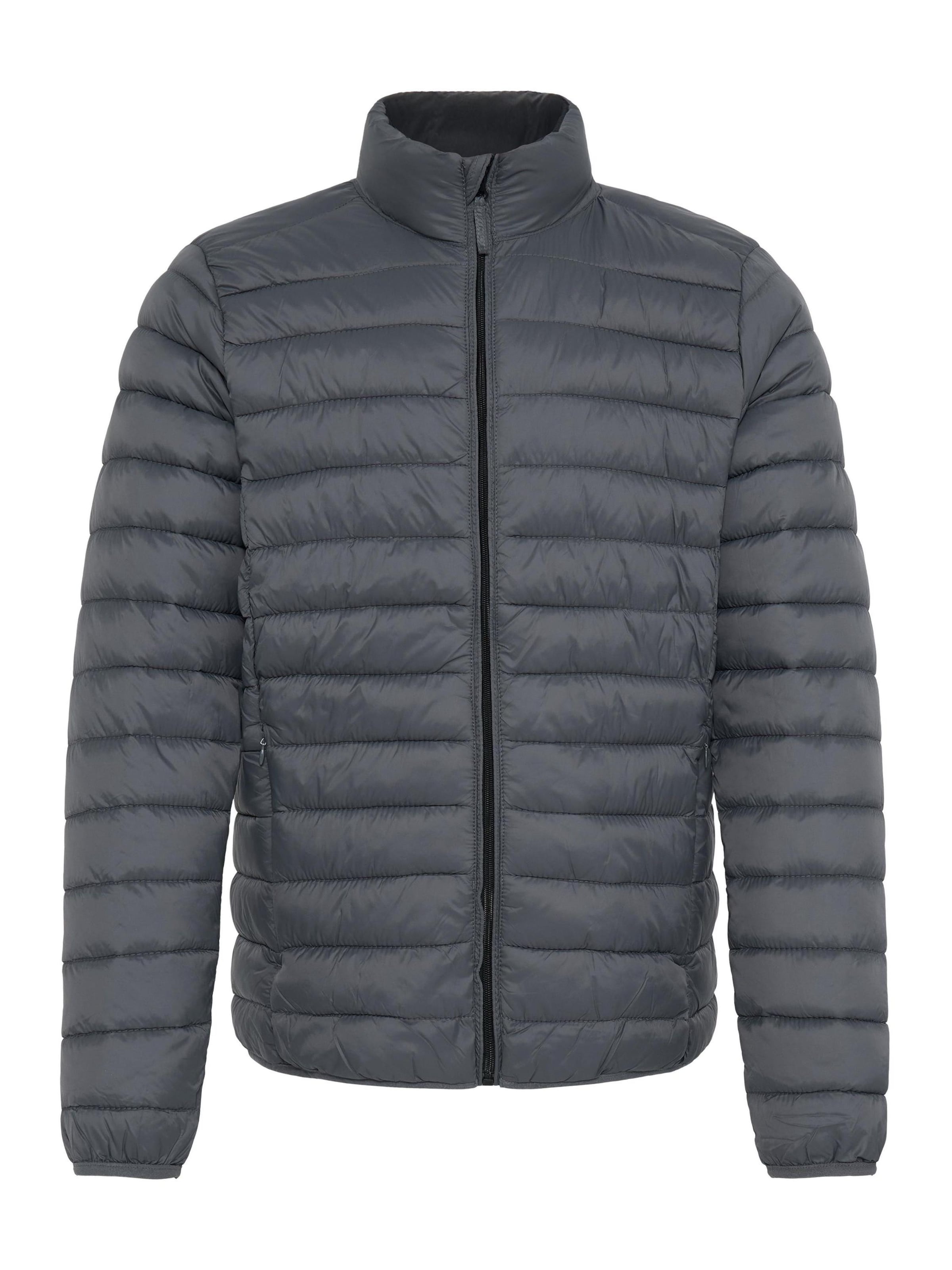 BLEND Übergangsjacke 'Romsey' in Grau: Vorderseite