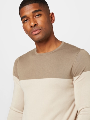 Only & Sons Pullover 'WYLER' in Beige