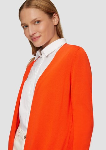 s.Oliver Strickjacke in Orange