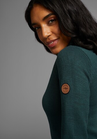 KangaROOS Knitted dress in Green